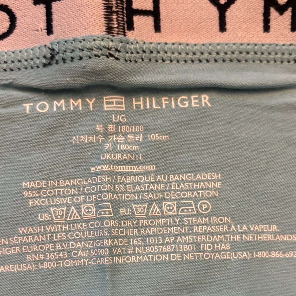Tommy Hilfiger Light Blue Boxer Briefs - Picture 2 of 3